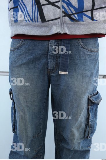 Thigh Man Jeans Street photo references
