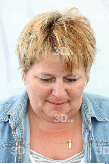 Hair Woman White Overweight