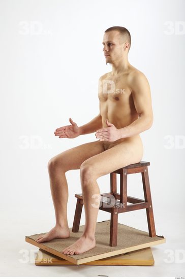 Whole Body Man Artistic poses White Nude Average