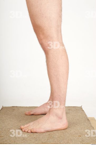 Calf Man Tattoo Nude Casual Athletic Studio photo references