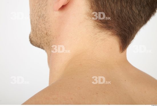 Neck Man Tattoo Nude Casual Athletic Studio photo references