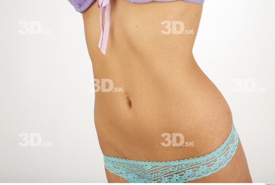 Belly Woman Underwear Slim Studio photo references