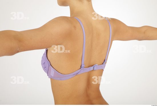 Back Woman Underwear Belt Slim Studio photo references