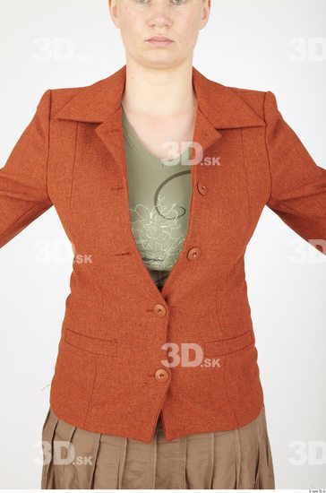 Upper Body Whole Body Woman Animation references Casual Jacket Overweight Studio photo references