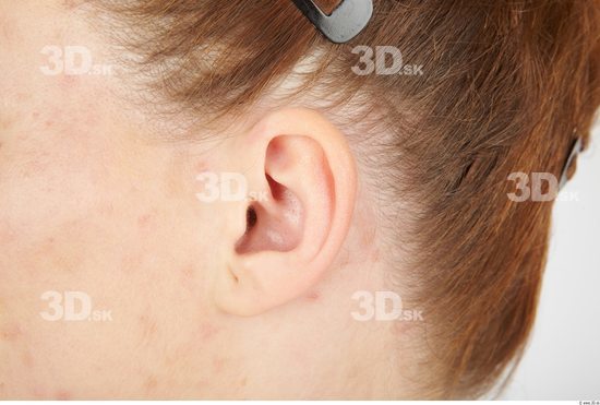 Ear Whole Body Woman Animation references Casual Overweight Studio photo references