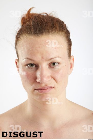 Face Emotions Woman White Overweight