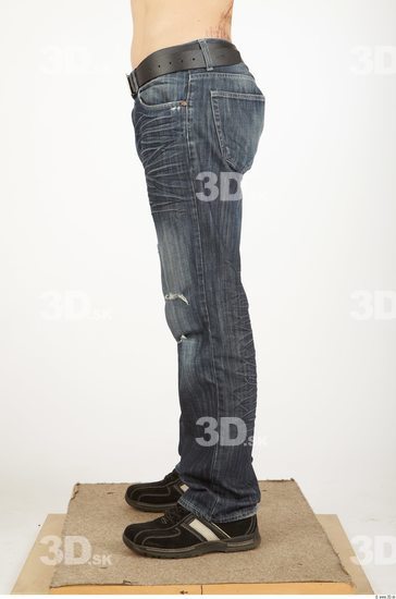 Leg Whole Body Man Animation references Casual Jeans Average Studio photo references