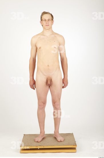 Whole Body Man Animation references Nude Casual Average Studio photo references