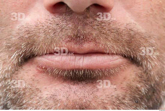 Mouth Man Chubby Bearded Street photo references