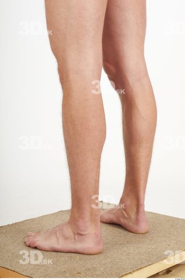 Calf Whole Body Man Nude Athletic Studio photo references