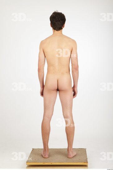Whole Body Man Nude Athletic Studio photo references