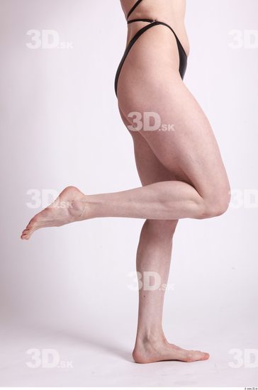 Leg Woman Animation references White Sports Swimsuit Muscular