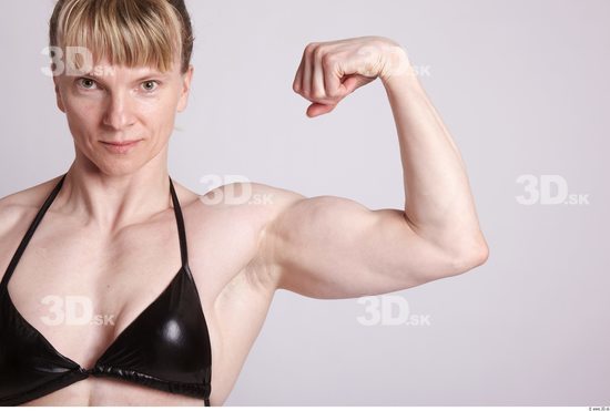 Arm Woman Sports Swimsuit Studio photo references