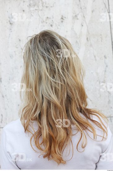 Hair Woman White Slim