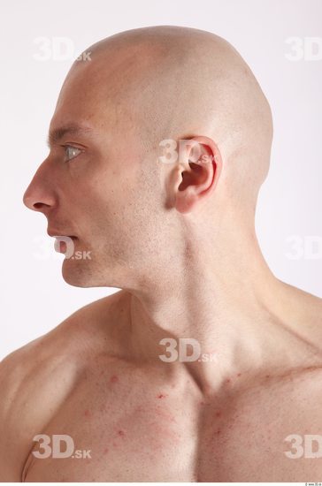 Head Man Animation references White Muscular