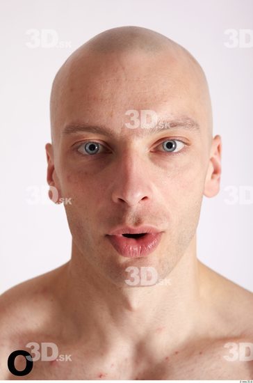 Face Phonemes Man White Muscular