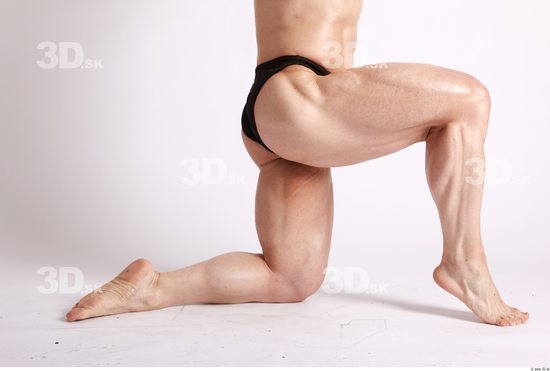 Leg Man Animation references White Sports Swimsuit Muscular