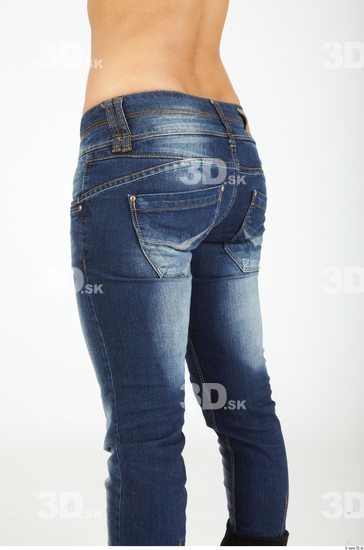 Thigh Woman Animation references Casual Jeans Slim Studio photo references