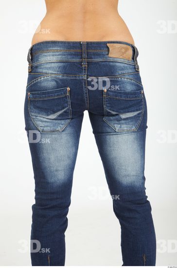 Thigh Woman Animation references Casual Jeans Slim Studio photo references