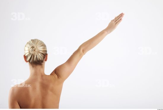 Whole Body Woman White Slim Studio photo references