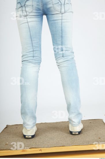 Calf Woman Animation references Casual Jeans Slim Studio photo references