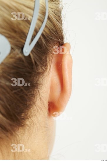 Ear Woman Animation references Slim Studio photo references