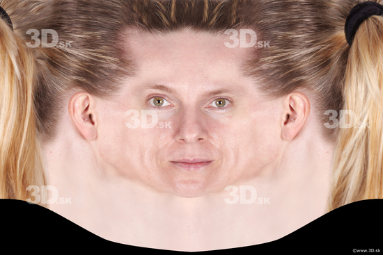 Head Woman White Head textures