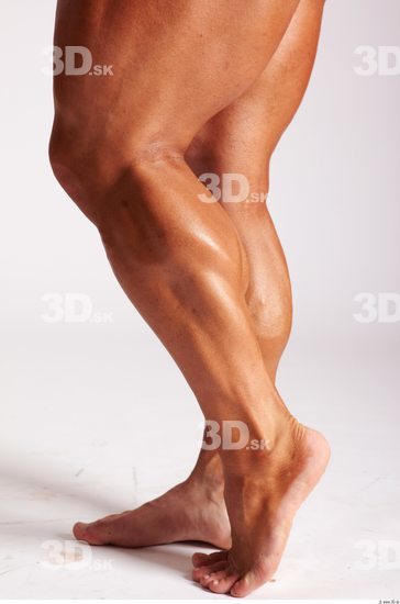 Calf Man Animation references White Nude Muscular