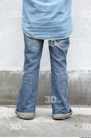 Leg Head Man Woman Casual Jeans Average Bearded Street photo references