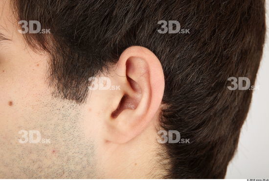 Ear Whole Body Man Animation references Casual Athletic Studio photo references