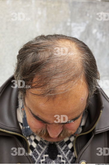 Head Hair Man Casual Average Overweight Bearded Bald Street photo references
