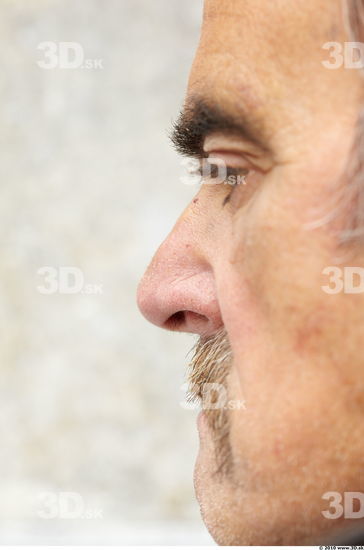 Nose Head Man Casual Average Overweight Bearded Street photo references