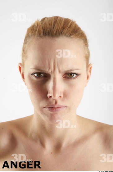 Face Emotions Woman White Pregnant