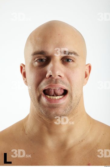 Face Phonemes Man White Chubby Bald