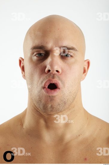 Face Phonemes Man White Chubby Bald