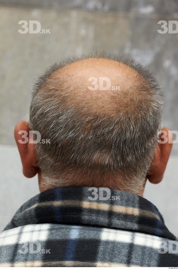 Head Hair Man Uniform Slim Chubby Bald Street photo references