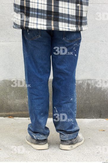 Leg Head Man Casual Uniform Jeans Slim Chubby Street photo references