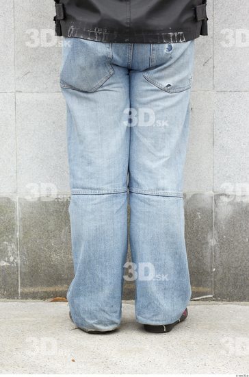 Leg Man White Casual Jeans Overweight