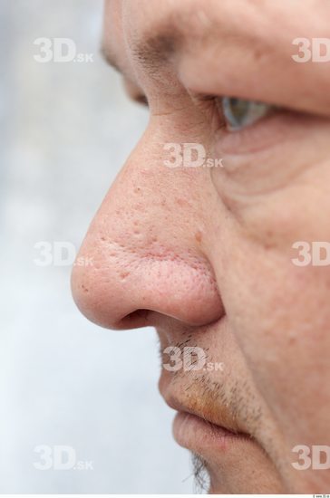 Nose Man White Chubby
