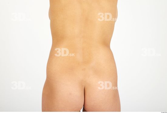 Whole Body Back Woman Animation references Nude Casual Slim Studio photo references