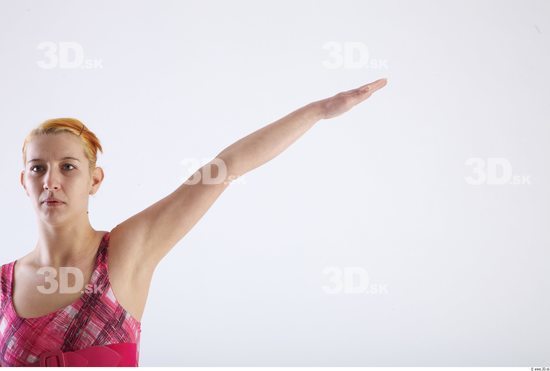 Arm Woman Animation references White Casual Dress Average