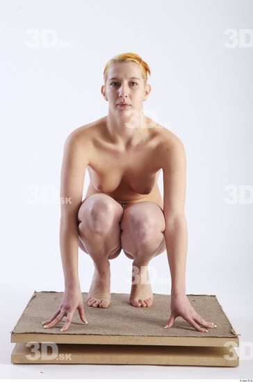 Whole Body Woman Other White Nude Average