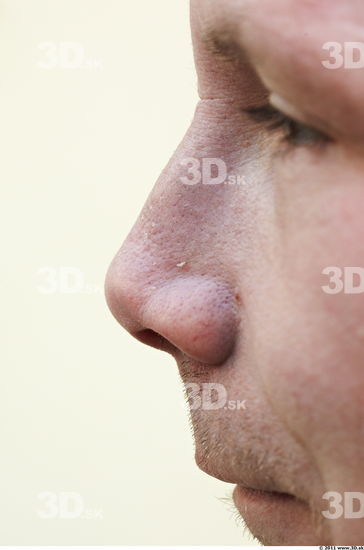 Nose Man White Athletic
