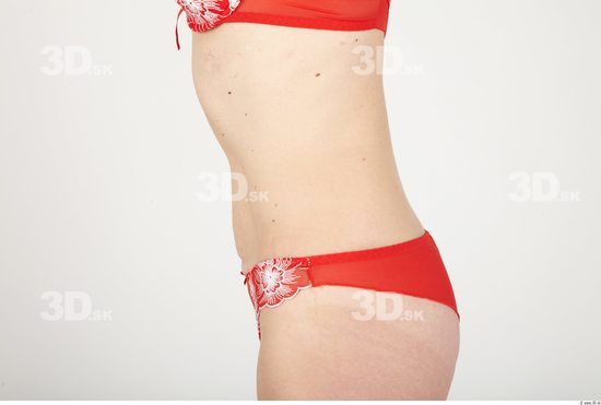 Belly Whole Body Woman Underwear Slim Studio photo references