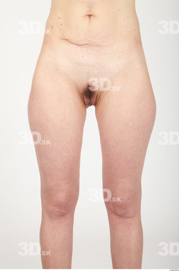 Thigh Whole Body Woman Scar Nude Slim Studio photo references