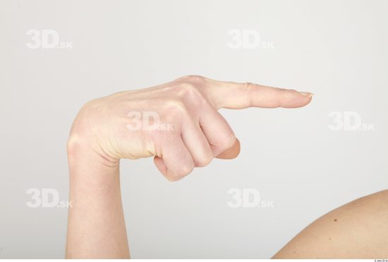 Fingers Whole Body Woman Slim Studio photo references