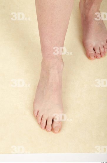 Foot Whole Body Woman Nude Slim Studio photo references