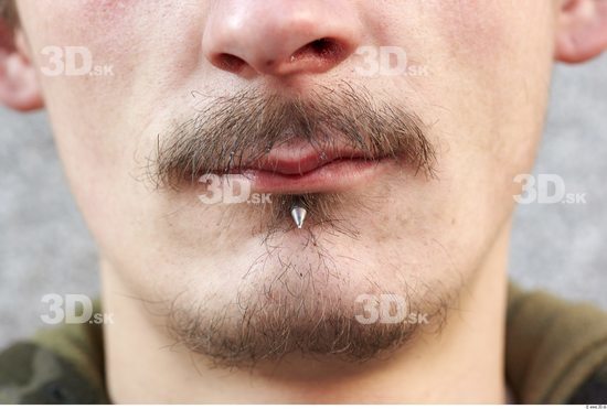 Mouth Man White Piercing Slim