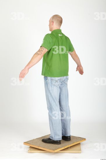Whole Body Man Animation references Casual Athletic Studio photo references