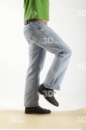 Leg Whole Body Man Casual Jeans Athletic Studio photo references